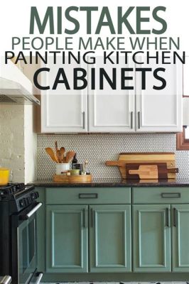 How to Paint Kitchen Cabinets Without Removing Them: A Brush with Creativity and Chaos