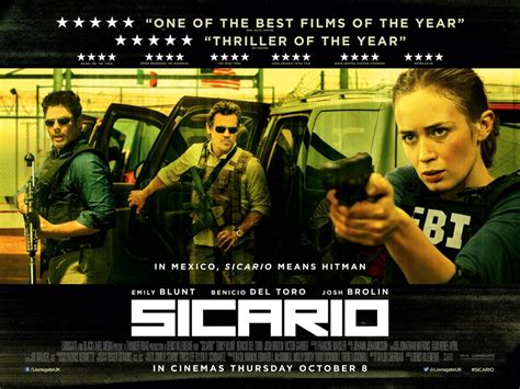 Sicario! En brutal thriller med fantastiska skådespelarprestationer och en suggestiv atmosfär!